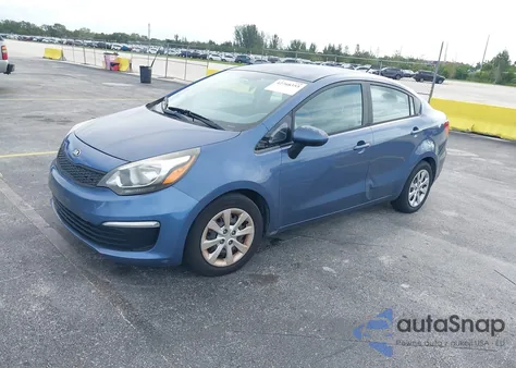 2016 Kia Rio Lx из США, поврежденный, VIN KNADM4A32G6548950